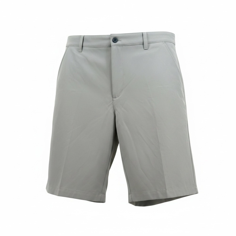 IZOD‎ Golf Mens Shorts 36 Gray Classic Fit Stretch Wicking UPF-50 Flat Front New